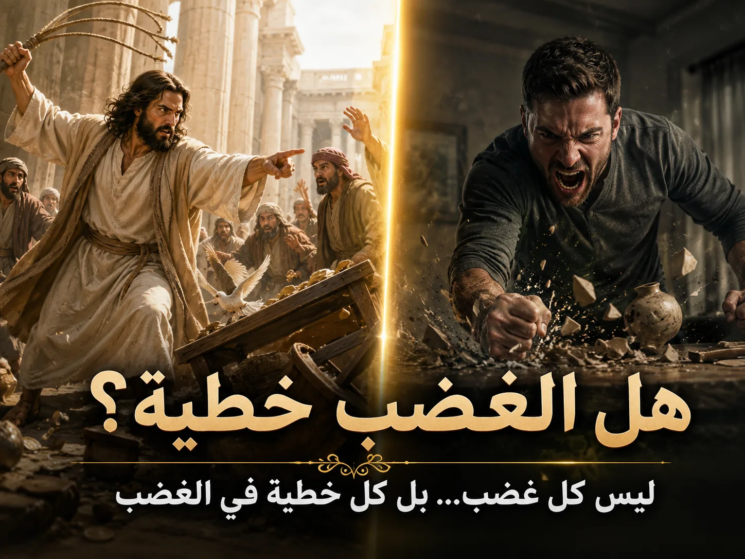 هل الغضب خطية أم لا؟ أفسس 4: 26 كيف يأمر الكتاب بالغضب ثم يدينه؟