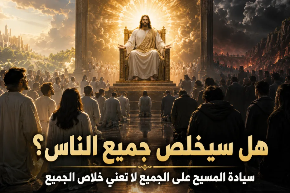 هل تعلّم كولوسي 1: 20 أن جميع الناس سيخلصون؟ المصالحة الكونية تعلن سلطان المسيح الشامل، لا الخلاص الشامل