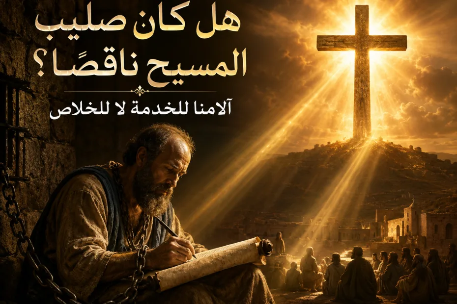 كيف يكون صليب المسيح كافيًا مع أن بولس يتكلم عما ينقص من شدائد المسيح؟ كولوسي 1: 24 هل آلام المؤمنين تكمل كفارة المسيح؟