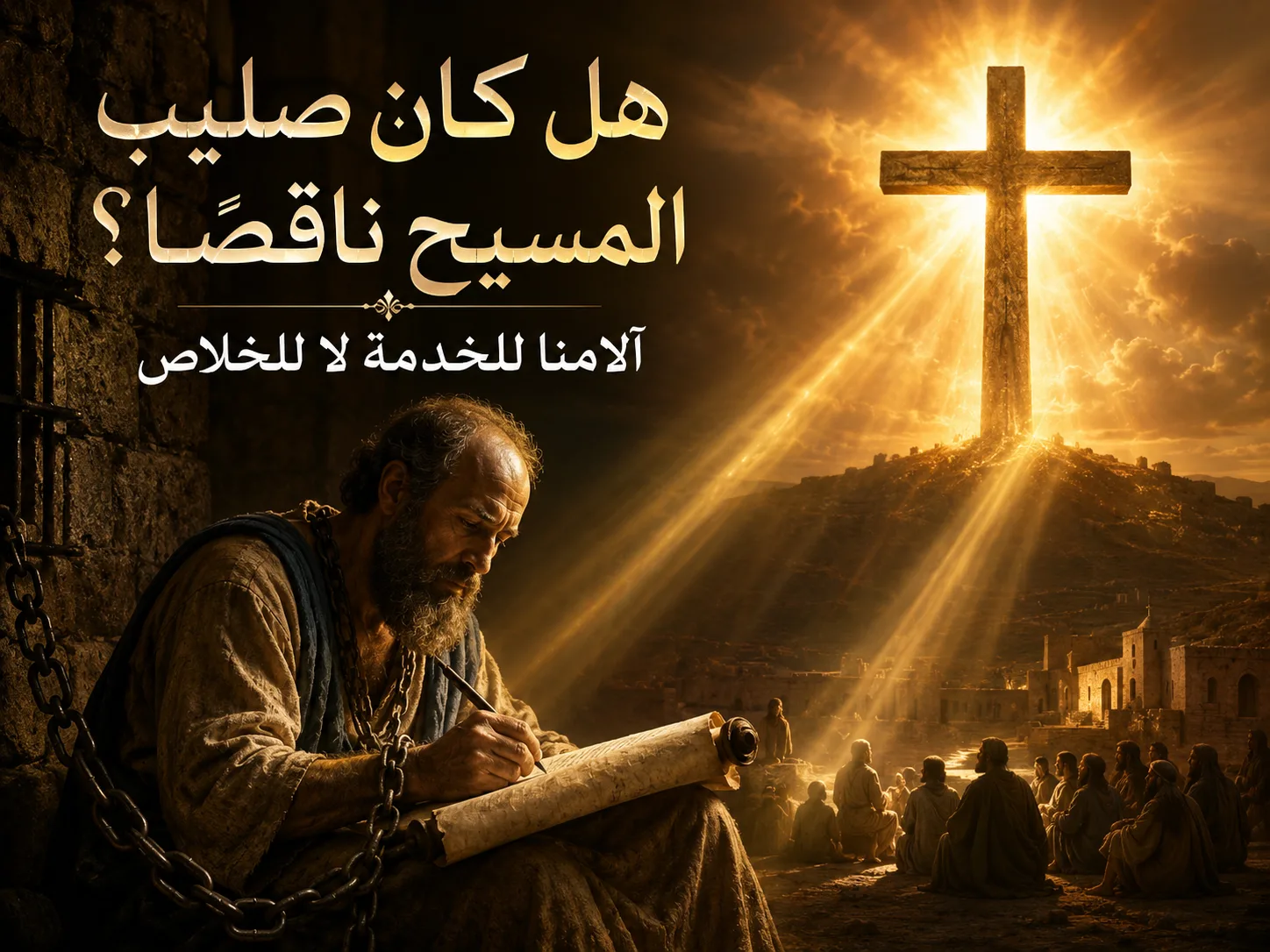 كيف يكون صليب المسيح كافيًا مع أن بولس يتكلم عما ينقص من شدائد المسيح؟ كولوسي 1: 24 هل آلام المؤمنين تكمل كفارة المسيح؟