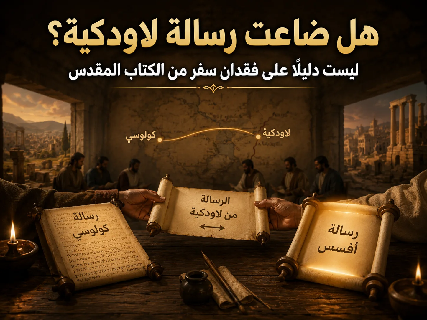 ماذا حدث للرسالة إلى لاودكية؟ كولوسي 4: 16 هل ضاعت رسالة موحى بها، أم أن المقصود هو رسالة معروفة دارت بين الكنائس؟