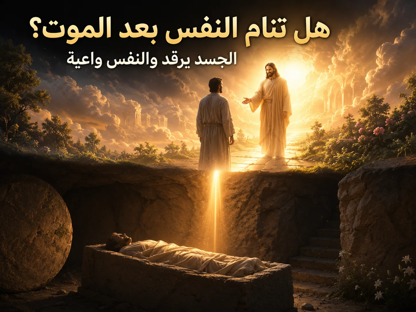 هل علّم بولس أن النفس تنام بعد الموت؟ 1 تسالونيكي 4: 13 هل رقاد الموت يعني أن النفس بلا وعي حتى القيامة؟