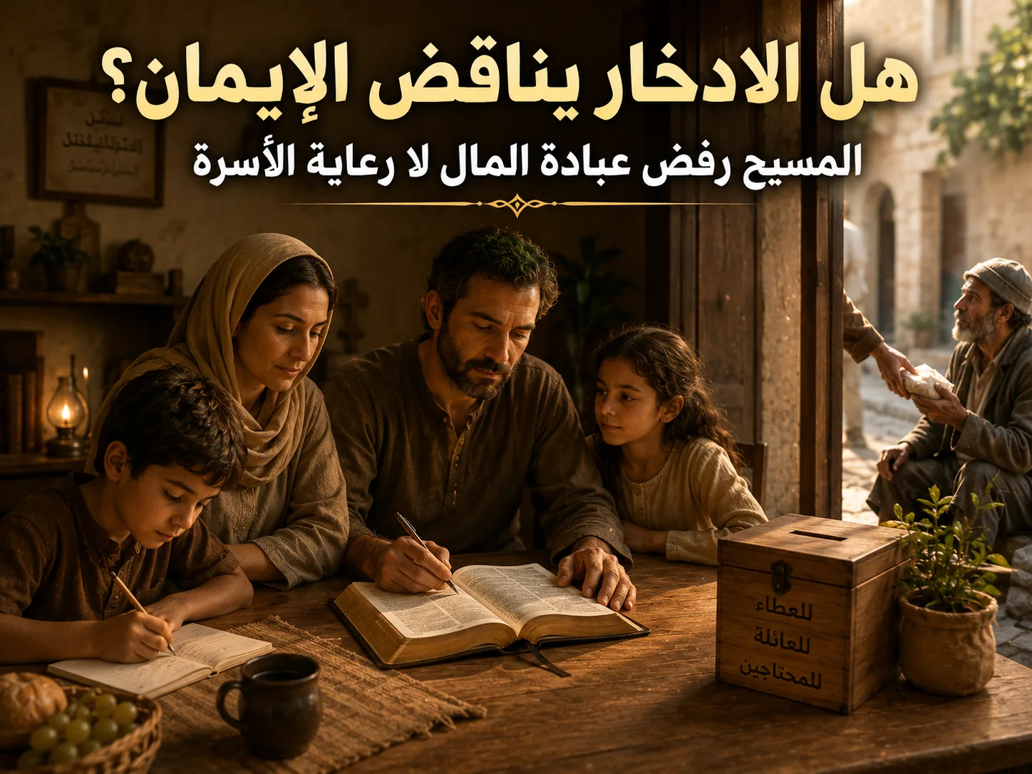 هل تناقض 1 تيموثاوس 5: 8 وصية المسيح بعدم تخزين كنوز على الأرض؟ 1 تيموثاوس 5: 8 المسيحية ترفض عبادة المال، لا المسؤولية الحكيمة تجاه الأسرة والمحتاجين