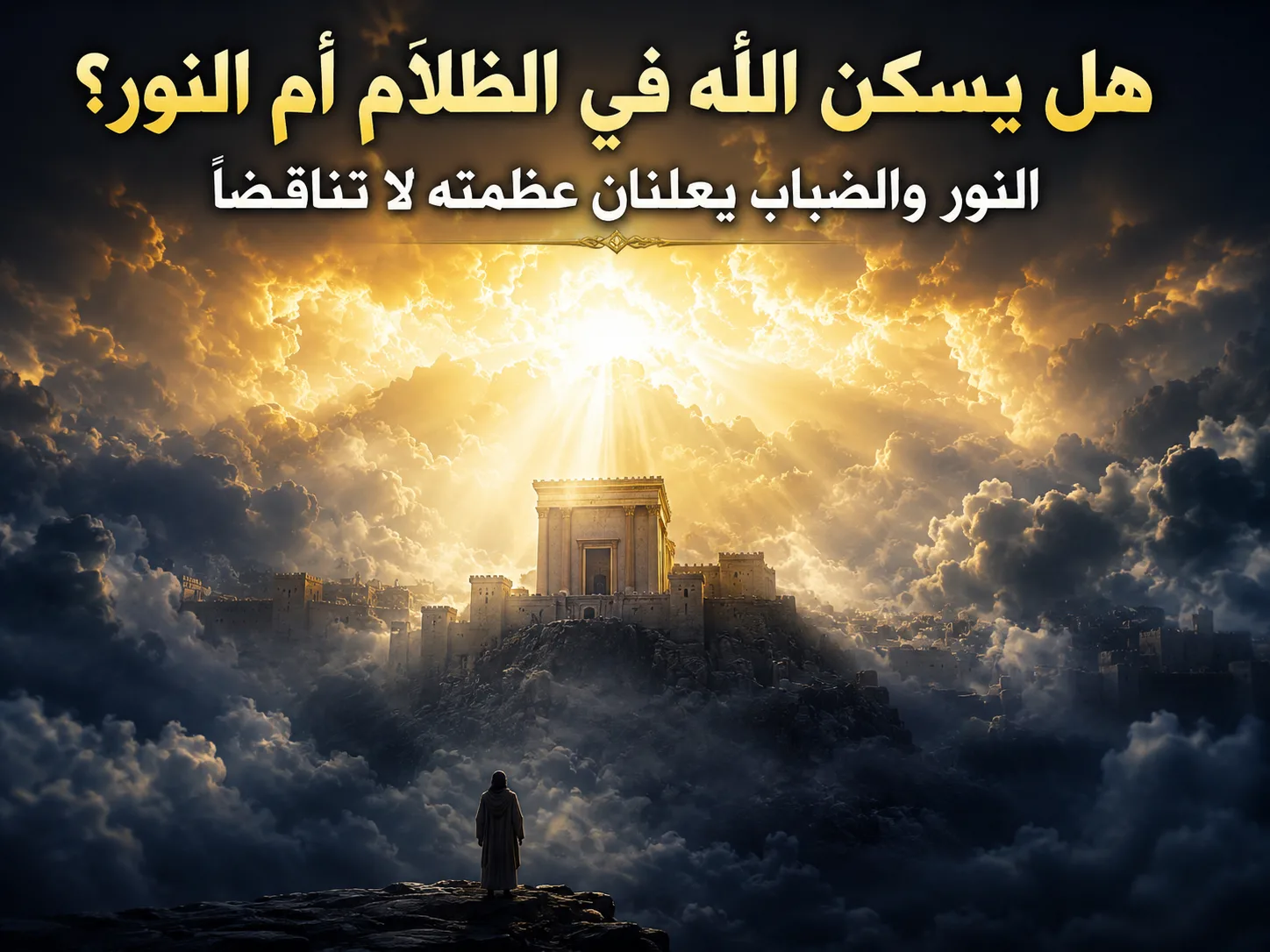 هل يسكن الله في الظلام أم في النور؟ 1 تيموثاوس 6: 16 النور والظلام يعلنان عدم إدراك الله الكامل، لا تناقضًا في طبيعته