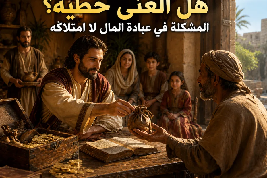 هل يجب على المسيحي تجنب الغنى أم الاحتفاظ به؟ 1 تيموثاوس 6: 17-18 المشكلة ليست في امتلاك المال، بل في أن يمتلك المال قلب الإنسان