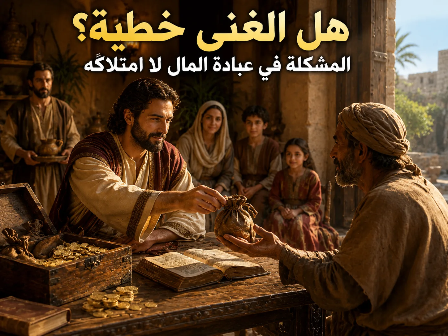 هل يجب على المسيحي تجنب الغنى أم الاحتفاظ به؟ 1 تيموثاوس 6: 17-18 المشكلة ليست في امتلاك المال، بل في أن يمتلك المال قلب الإنسان