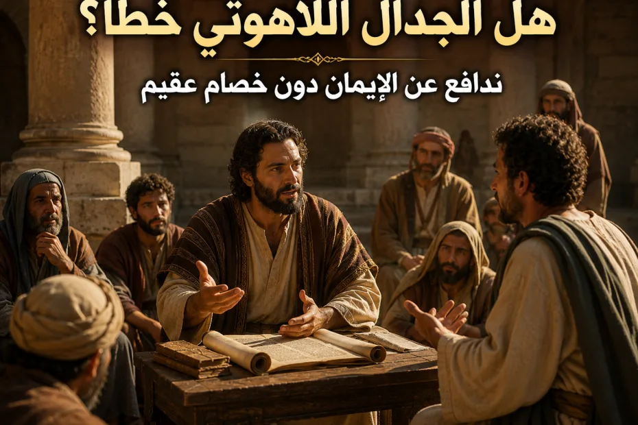 هل تمنع 2 تيموثاوس 2: 14 المسيحيين من الجدال في الأمور اللاهوتية؟ الدفاع عن الإيمان مطلوب، أما الخصام العقيم والمماحكات اللفظية فمرفوضة