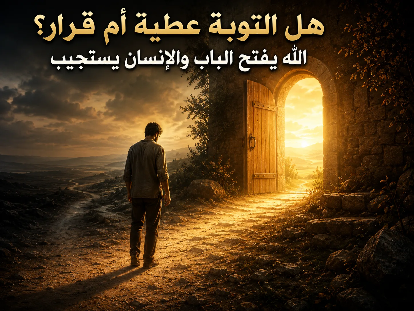 هل التوبة عطية من الله أم فعل من الإنسان؟ 2 تيموثاوس 2: 25 الله يمنح فرصة التوبة ونعمتها، والإنسان مسؤول أن يتوب بإرادته
