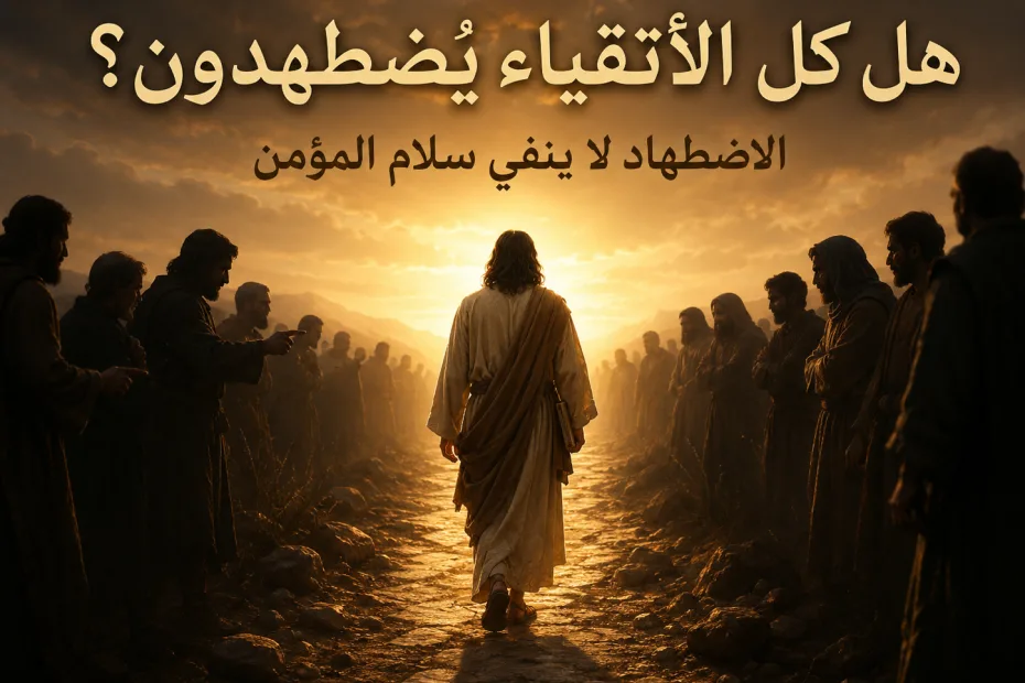 هل كل من يعيشون بالتقوى يُضطهدون أم بعضهم فقط؟ 2 تيموثاوس 3: 12 وأمثال 16: 7