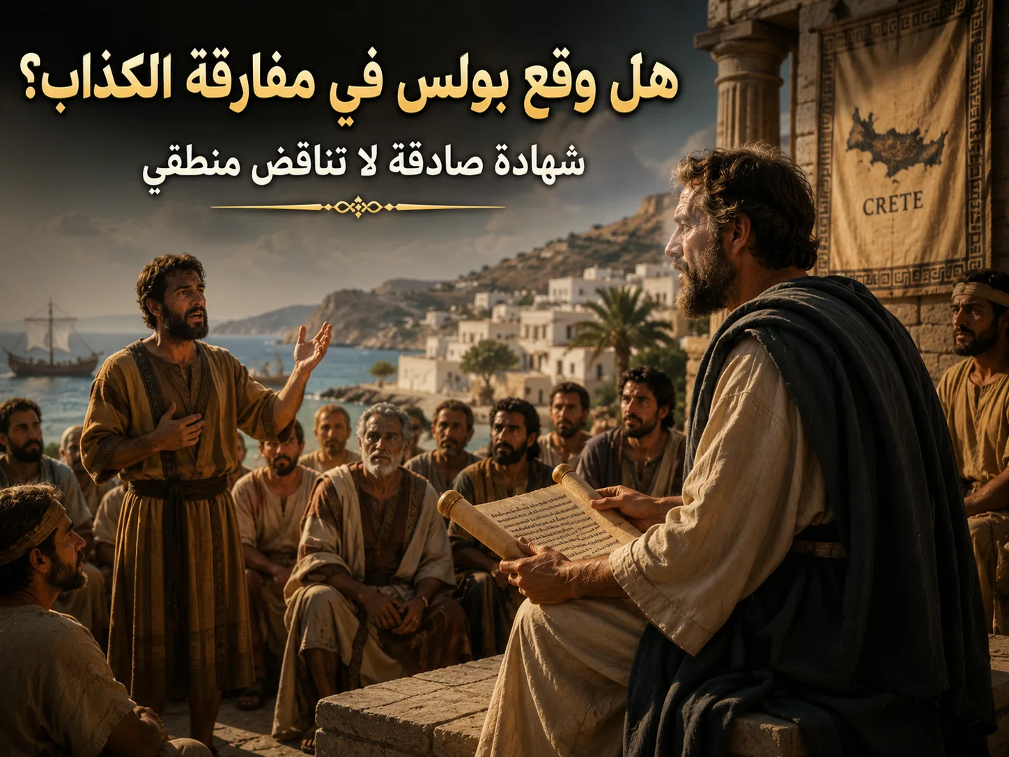 هل وقع بولس في تناقض عندما اقتبس قولًا عن الكريتيين؟ تيطس 1: 12 هل عبارة «الكريتيون دائمًا كذابون» تجعل النص الكتابي يحتوي على كذب؟
