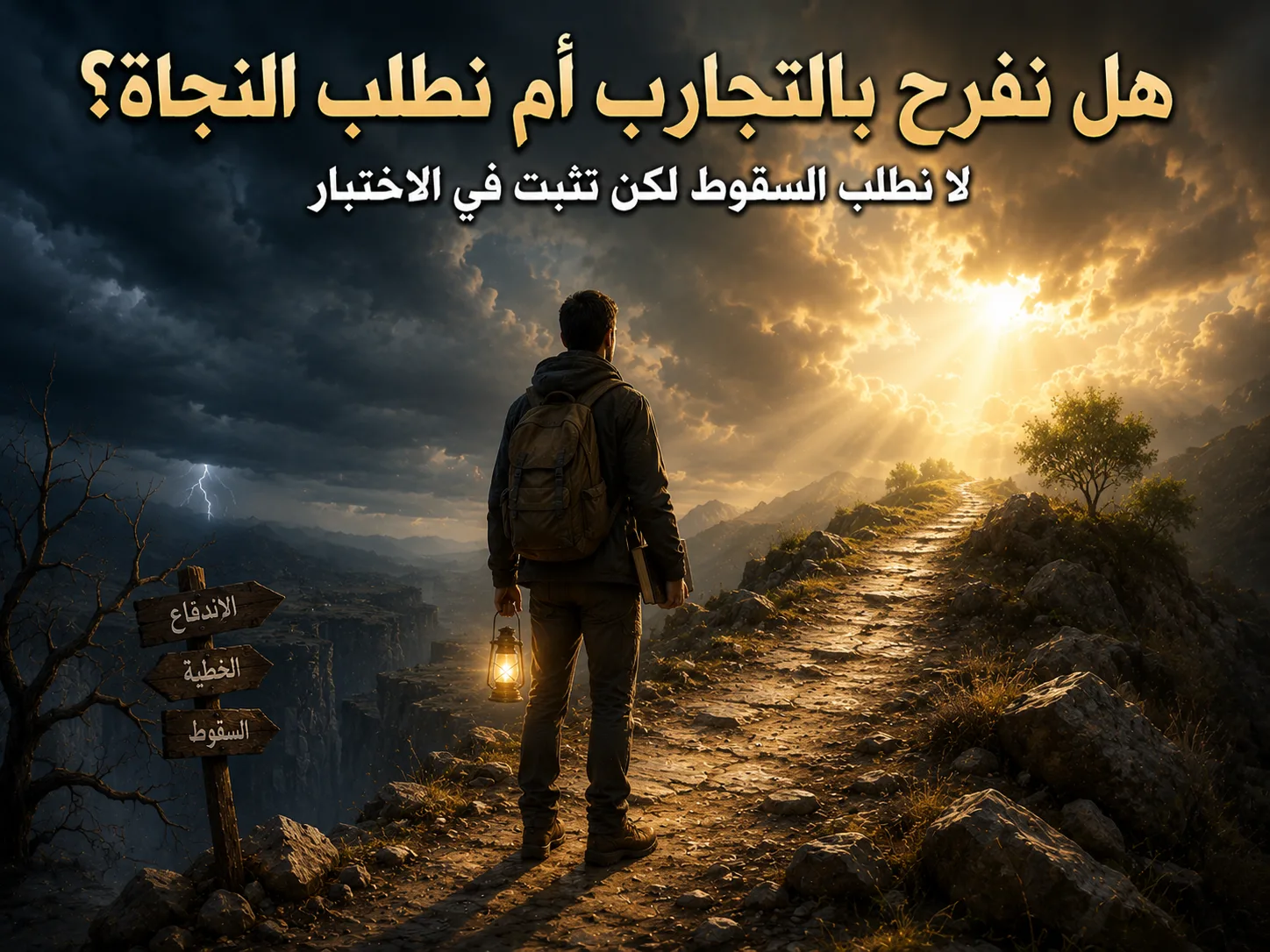هل ينبغي أن نفرح بالتجارب أم نطلب النجاة من التجربة؟ يعقوب 1: 2