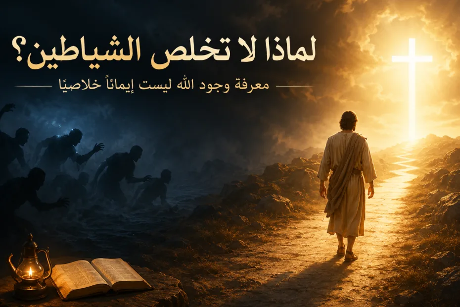 إذا كانت الشياطين تؤمن بالله فلماذا لا تخلص؟ يعقوب 2: 19 الإيمان الخلاصي ليس معرفة بوجود الله فقط، بل ثقة حية تُثمر أعمالًا