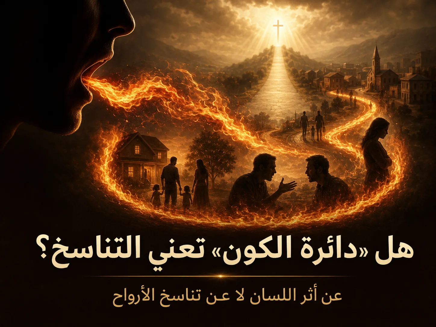هل تشير «دائرة الكون» إلى التناسخ؟ يعقوب 3: 6 يعقوب يتكلم عن تأثير اللسان في مجرى الحياة، لا عن دورة ولادة وموت وعودة 1 هل تشير «دائرة الكون» إلى التناسخ؟ يعقوب 3: 6 يعقوب يتكلم عن تأثير اللسان في مجرى الحياة، لا عن دورة ولادة وموت وعودة