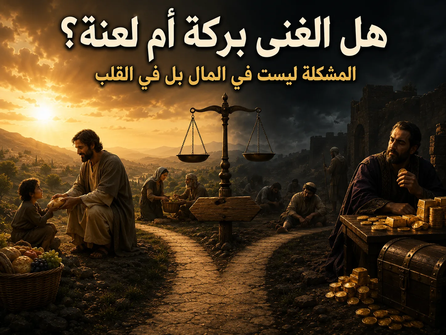 هل الغنى بركة أم لعنة؟ يعقوب 5: 1-6 الغنى بركة عندما يُستخدم في البر، ولعنة عندما يتحول إلى صنم يملك القلب