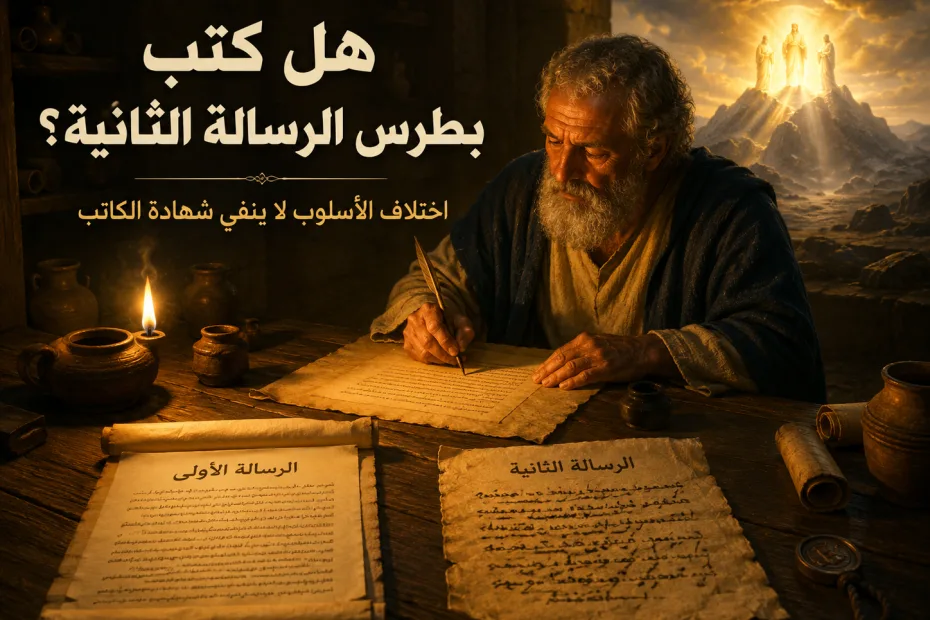 هل كتب الرسول بطرس رسالة بطرس الثانية حقًا؟ 2 بطرس 1: 1 اختلاف الأسلوب لا ينفي وحدة الكاتب حين تختلف الظروف والغاية وطريقة الكتابة 11 هل كتب الرسول بطرس رسالة بطرس الثانية حقًا؟ 2 بطرس 1: 1 اختلاف الأسلوب لا ينفي وحدة الكاتب حين تختلف الظروف والغاية وطريقة الكتابة