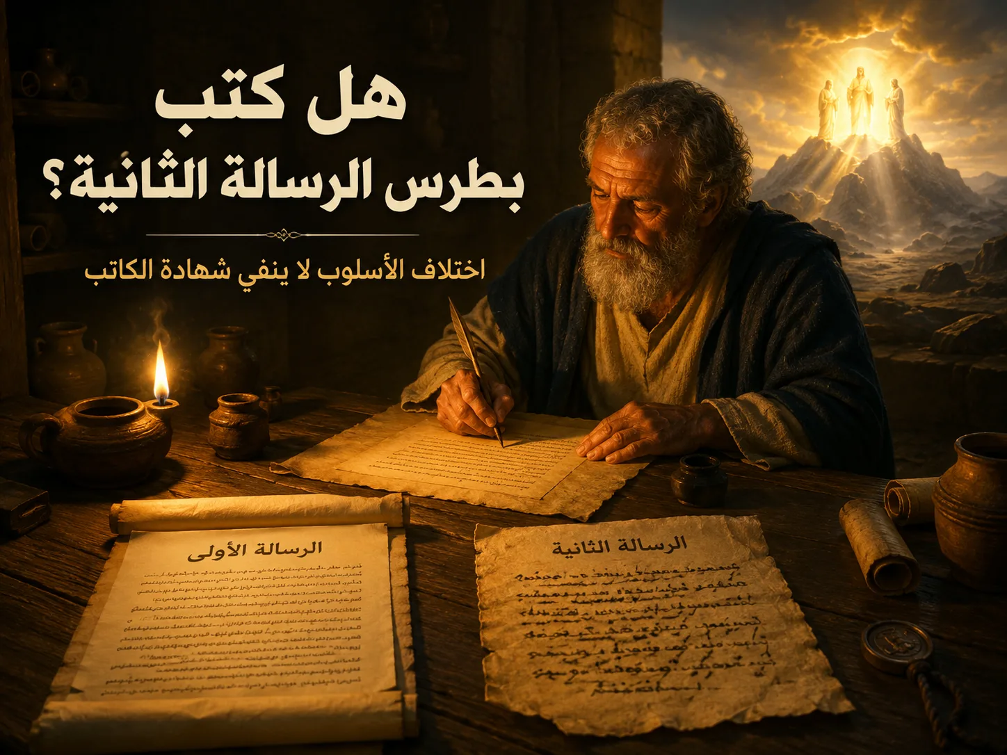 هل كتب الرسول بطرس رسالة بطرس الثانية حقًا؟ 2 بطرس 1: 1 اختلاف الأسلوب لا ينفي وحدة الكاتب حين تختلف الظروف والغاية وطريقة الكتابة 1 هل كتب الرسول بطرس رسالة بطرس الثانية حقًا؟ 2 بطرس 1: 1 اختلاف الأسلوب لا ينفي وحدة الكاتب حين تختلف الظروف والغاية وطريقة الكتابة