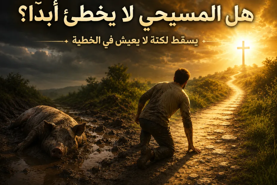 هل يعلّم يوحنا أن المسيحي لا يخطئ مطلقًا؟ 1 يوحنا 3: 9 و1 يوحنا 1: 8 9 هل يعلّم يوحنا أن المسيحي لا يخطئ مطلقًا؟ 1 يوحنا 3: 9 و1 يوحنا 1: 8 يوحنا يرفض ممارسة الخطية كحياة مستمرة، لا سقوط المؤمن العرضي في خطية