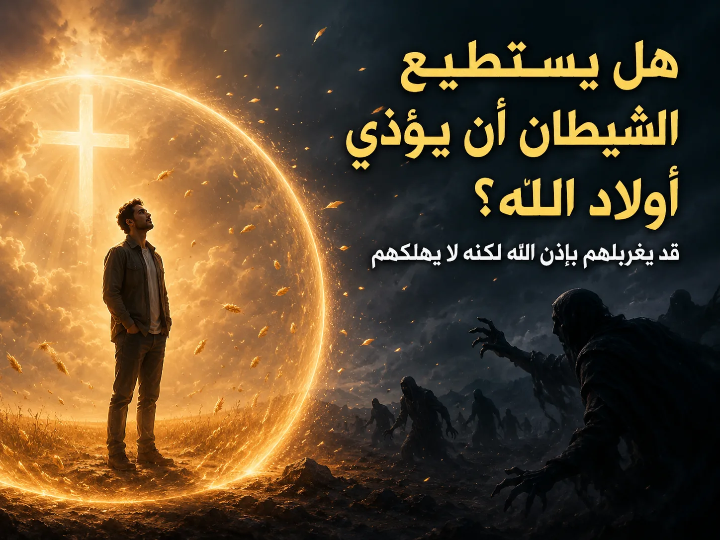 هل يستطيع الشيطان أن يؤذي أولاد الله أم لا؟ 1 يوحنا 5: 18 1 هل يستطيع الشيطان أن يؤذي أولاد الله أم لا؟ 1 يوحنا 5: 18