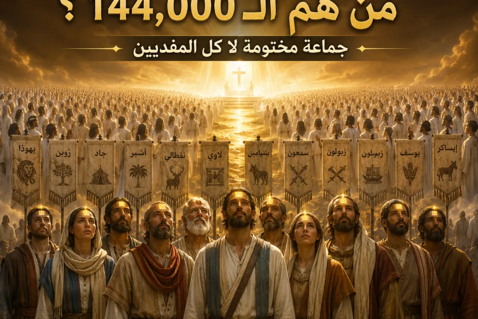 من هم المئة والأربعة والأربعون ألفًا؟ رؤيا 7: 4-8 العدد لا يحصر كل المخلّصين، بل يشير إلى جماعة محددة مرتبطة بأسباط إسرائيل