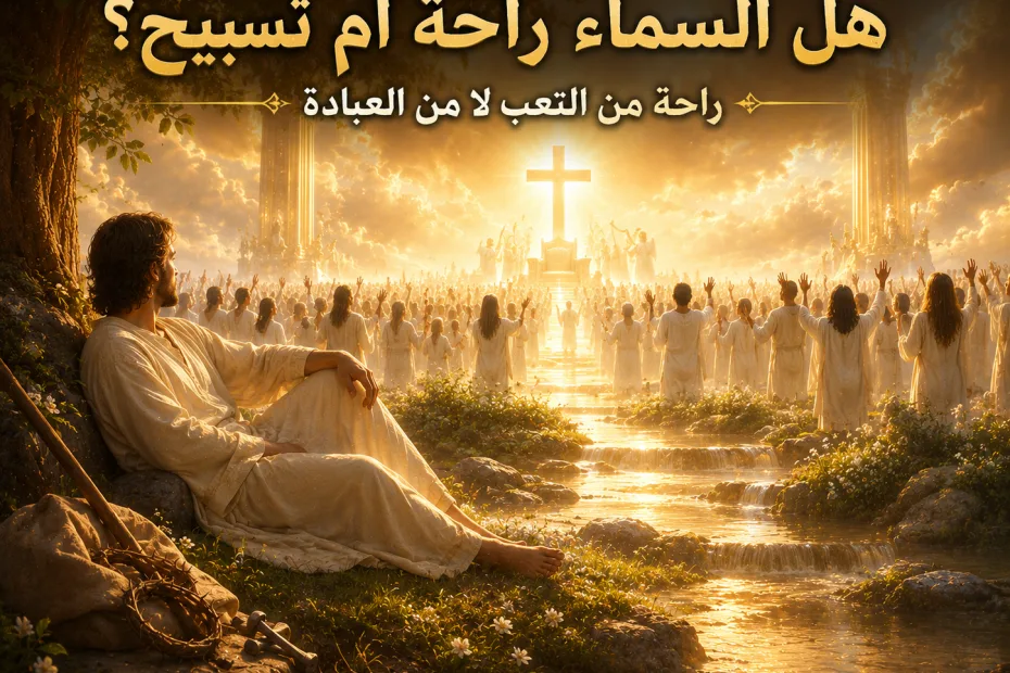 هل السماء راحة أم تسبيح دائم؟ رؤيا 14: 13 ورؤيا 4-5 راحة من التعب والألم، لا توقف عن العبادة والفرح في حضرة الله 7 هل السماء راحة أم تسبيح دائم؟ رؤيا 14: 13 ورؤيا 4-5 راحة من التعب والألم، لا توقف عن العبادة والفرح في حضرة الله