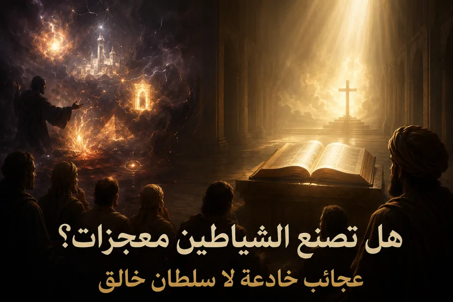 هل تستطيع الشياطين صنع معجزات؟ رؤيا 16: 14 6 هل تستطيع الشياطين صنع معجزات؟ رؤيا 16: 14