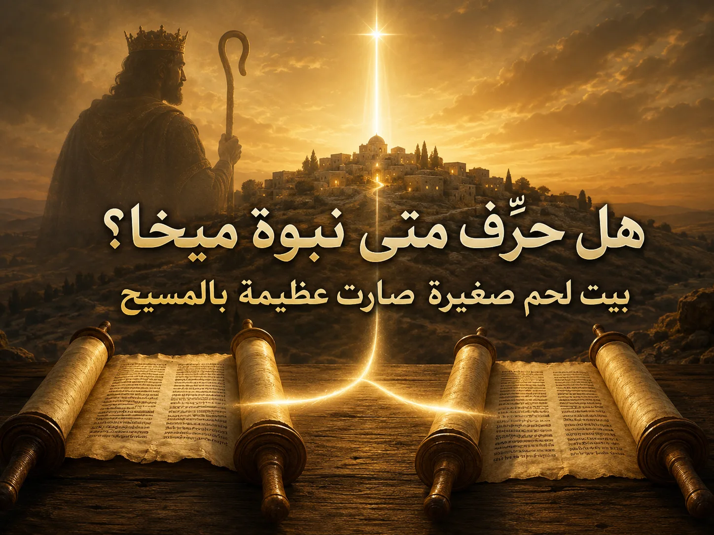 هل حرّف متى 2: 6 معنى ميخا 5: 2؟ 1 هل حرّف متى 2: 6 معنى ميخا 5: 2؟