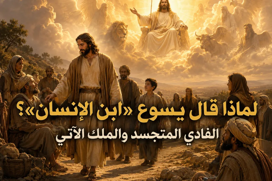 لماذا كان يسوع يدعو نفسه «ابن الإنسان»؟ متى 8: 20