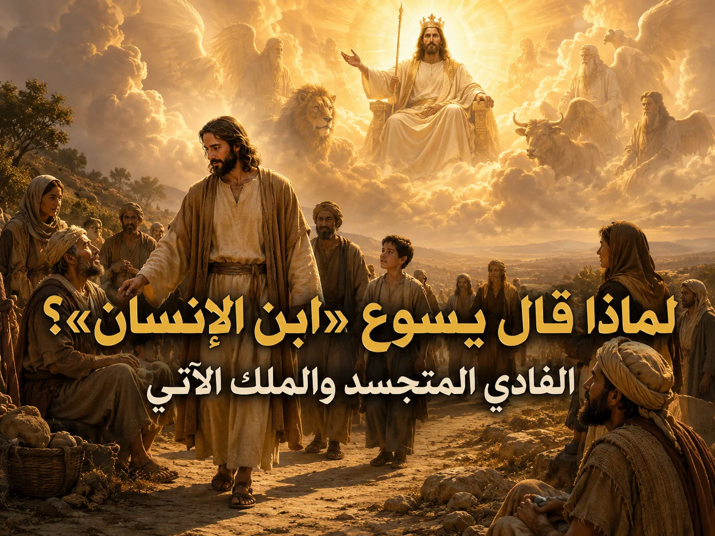لماذا كان يسوع يدعو نفسه «ابن الإنسان»؟ متى 8: 20 1 لماذا كان يسوع يدعو نفسه «ابن الإنسان»؟ متى 8: 20