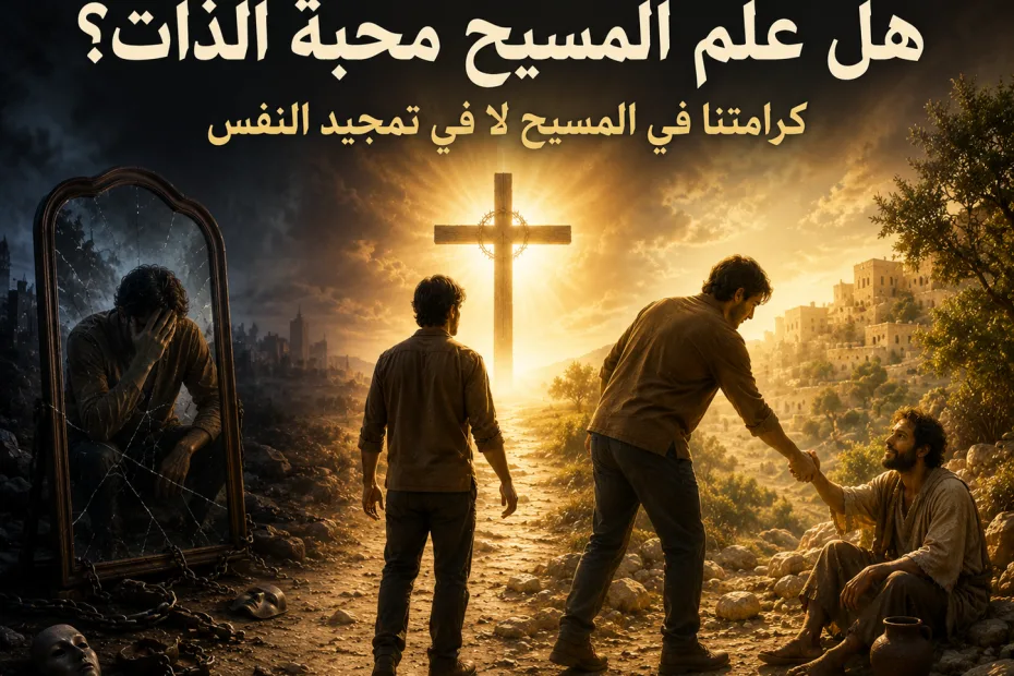 هل يعلّم متى 22: 39 محبة الذات؟ متى 22: 39 8 هل يعلّم متى 22: 39 محبة الذات؟ متى 22: 39 المسيح يأمرنا أن نعامل القريب كما نعتني بأنفسنا، لا أن نجعل الذات مركز الحياة