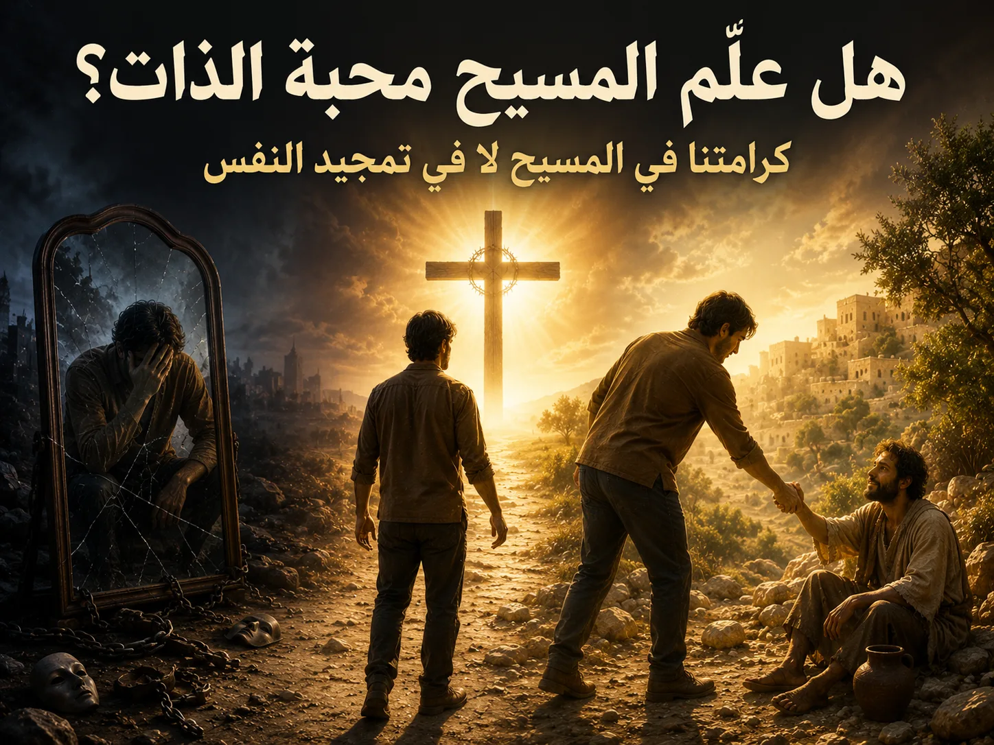 هل يعلّم متى 22: 39 محبة الذات؟ متى 22: 39 1 هل يعلّم متى 22: 39 محبة الذات؟ متى 22: 39 المسيح يأمرنا أن نعامل القريب كما نعتني بأنفسنا، لا أن نجعل الذات مركز الحياة