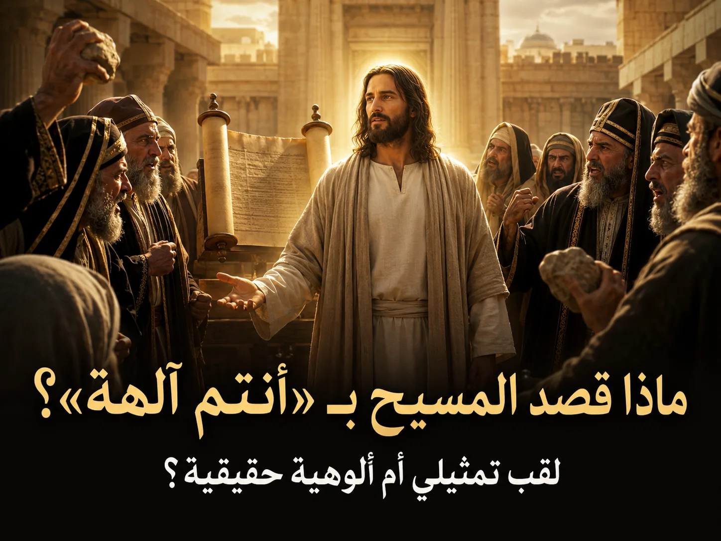 ماذا قصد المسيح بقوله إن البشر «آلهة»؟ يوحنا 10: 34